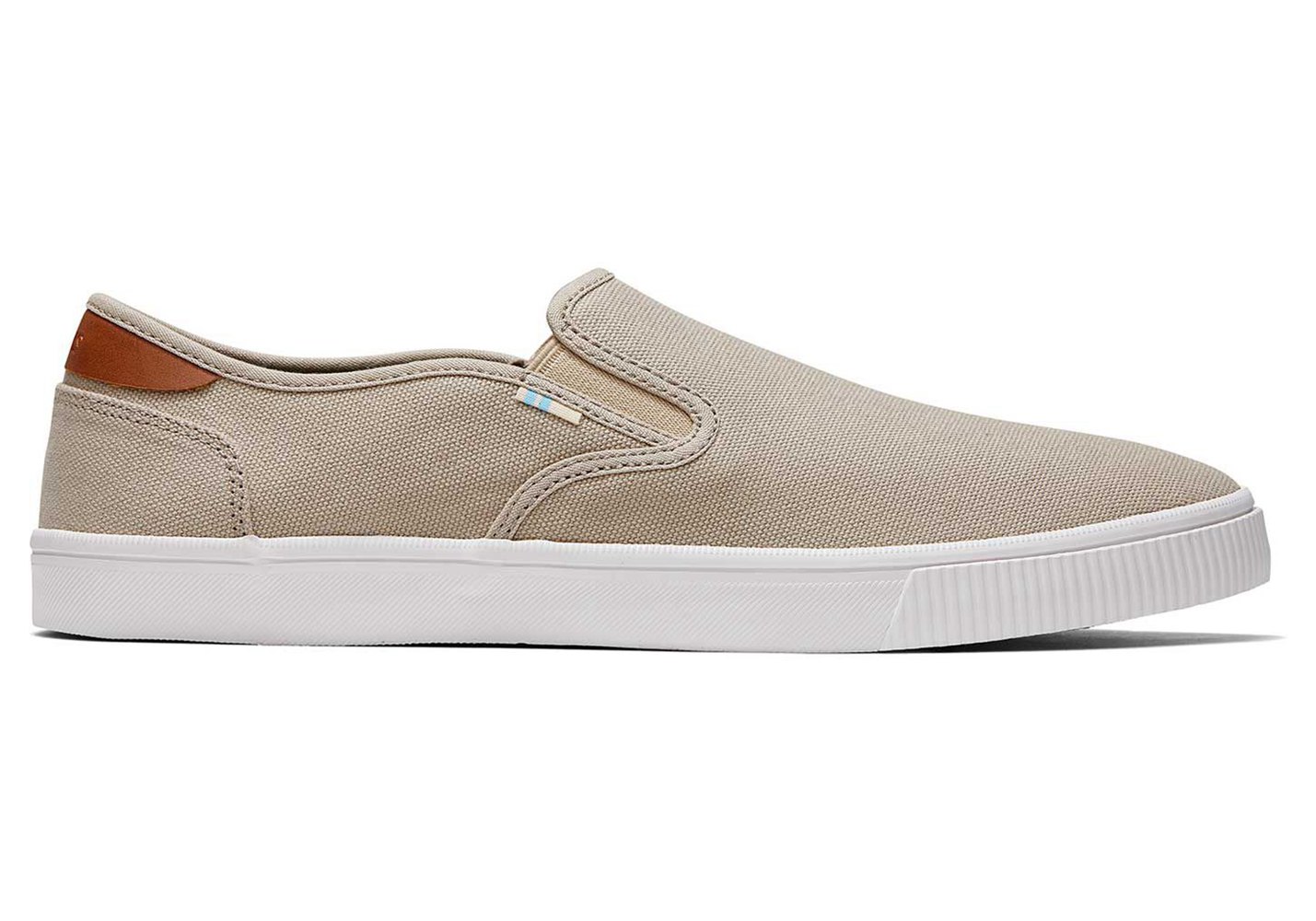 Toms Slip On Męskie Beżowe - Baja - 62EFMDYQB